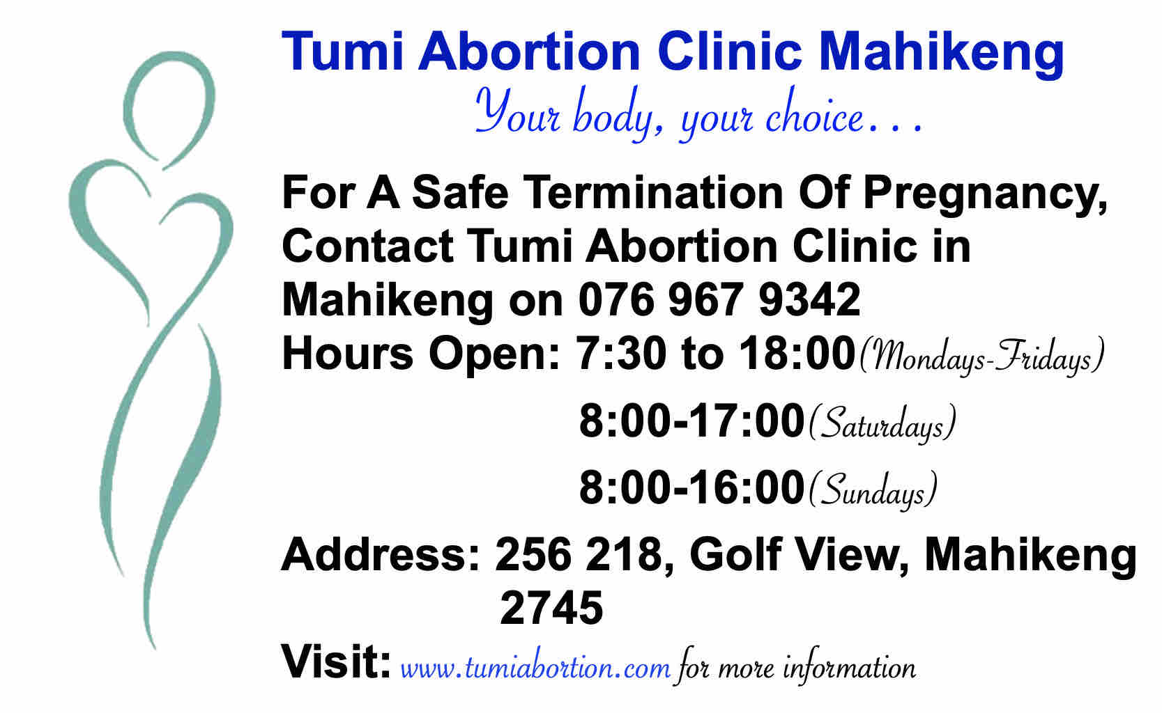Abortion clinic in Mahikeng