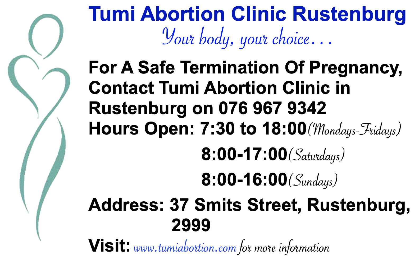 Abortion Clinic in Rustenburg
